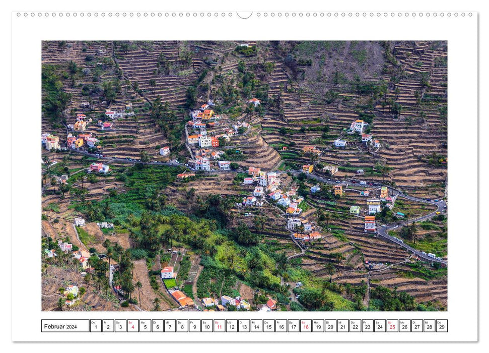 Island of Longing - La Gomera (CALVENDO Premium Wall Calendar 2024) 