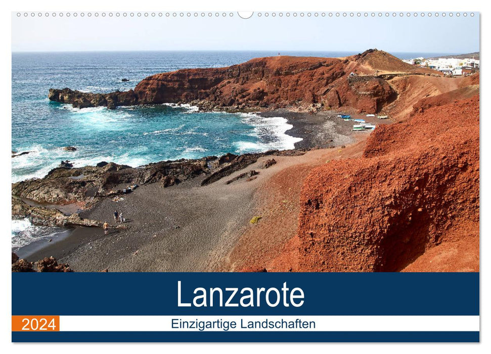 Lanzarote - Einzigartige Landschaften (CALVENDO Wandkalender 2024)