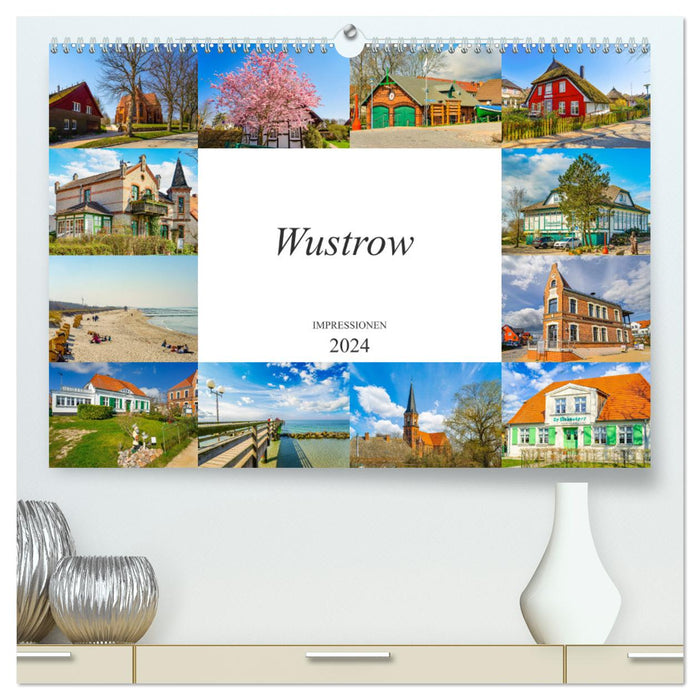 Wustrow Impressionen (CALVENDO Premium Wandkalender 2024)