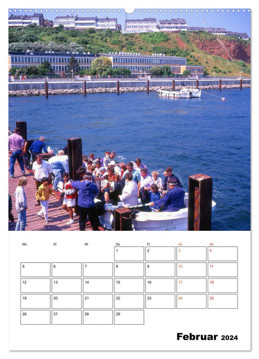 Helgoland, Perle der Nordsee (CALVENDO Premium Wandkalender 2024)