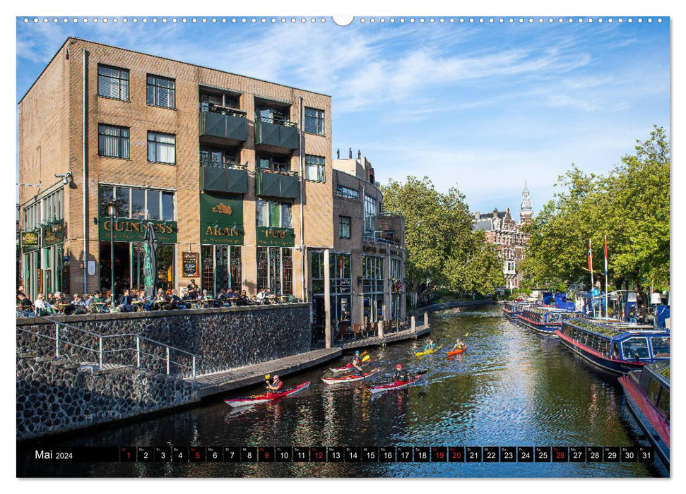 Blickpunkte Amsterdam (CALVENDO Wandkalender 2024)