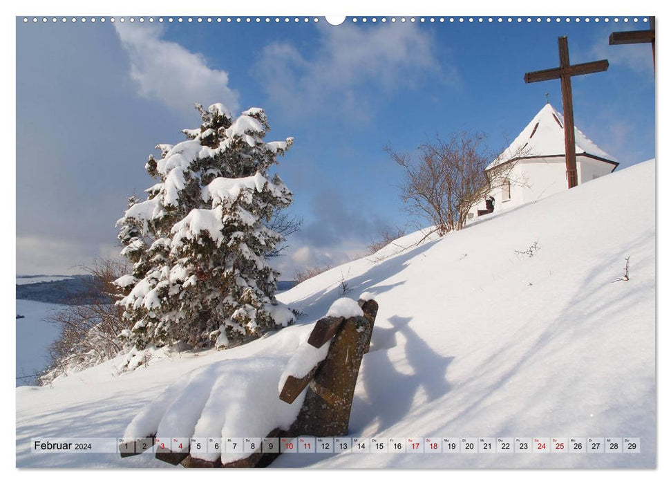 Lieblingsplätze in und um Tübingen (CALVENDO Premium Wandkalender 2024)