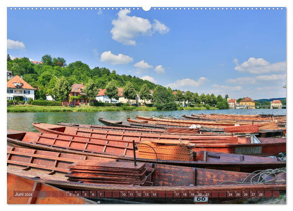 Favorite places in and around Tübingen (CALVENDO Premium Wall Calendar 2024) 