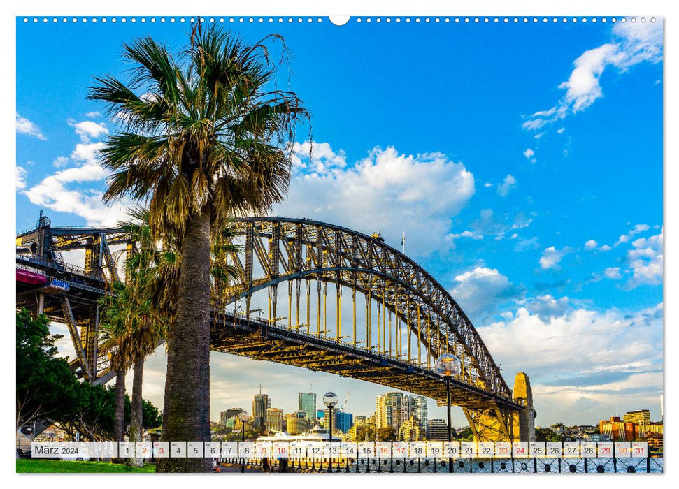 Australia metropolises (CALVENDO Premium Wall Calendar 2024) 