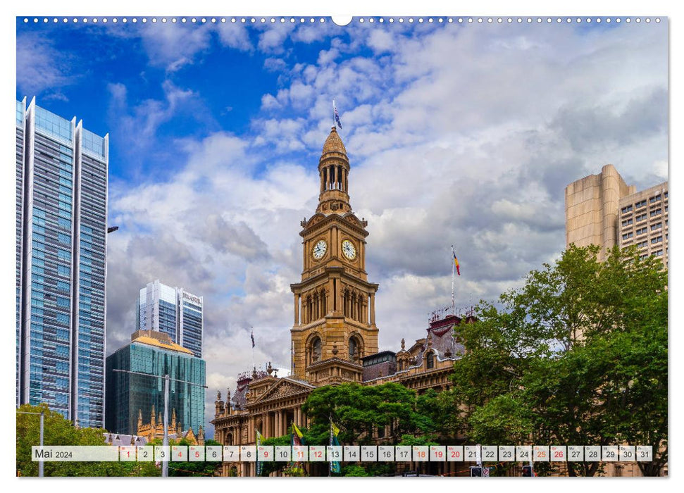 Australien Metropolen (CALVENDO Premium Wandkalender 2024)