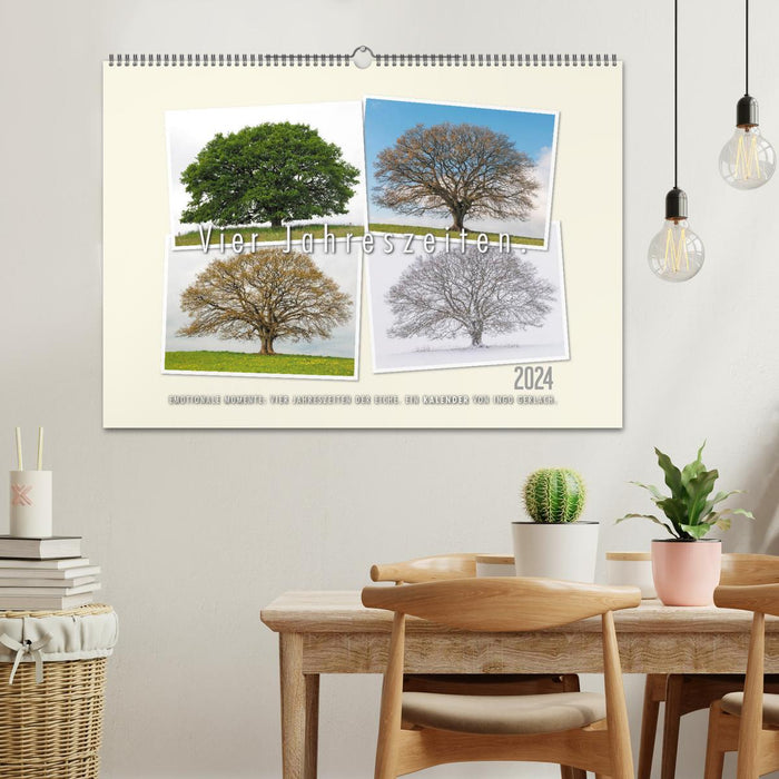 Four Seasons of the Oak. (CALVENDO wall calendar 2024) 