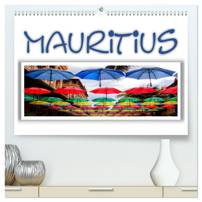 Mauritius - Die Perle im Indischen Ozean (CALVENDO Premium Wandkalender 2024)