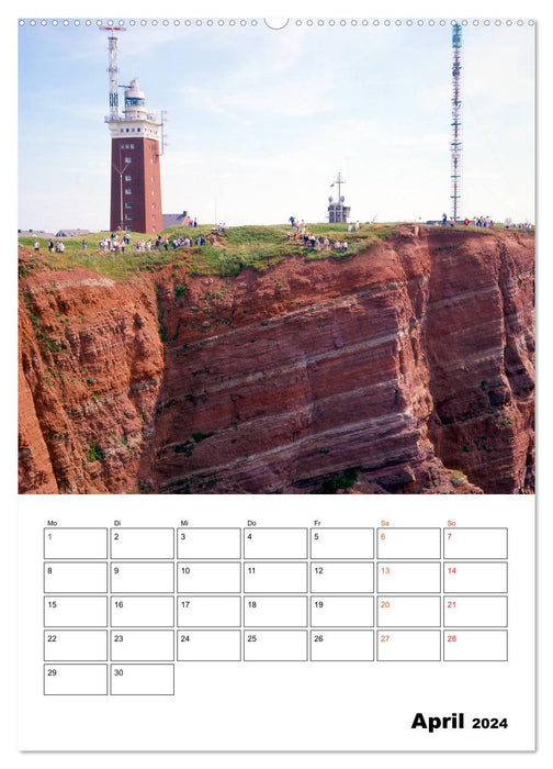 Helgoland, pearl of the North Sea (CALVENDO wall calendar 2024) 