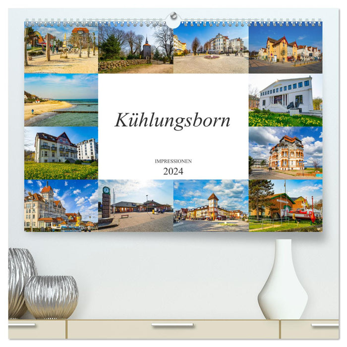 Kühlungsborn Impressionen (CALVENDO Premium Wandkalender 2024)
