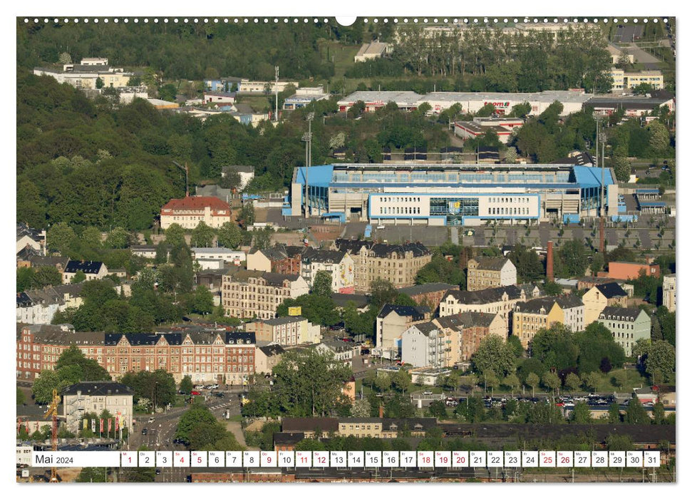 Chemnitz - From top to bottom (CALVENDO wall calendar 2024) 