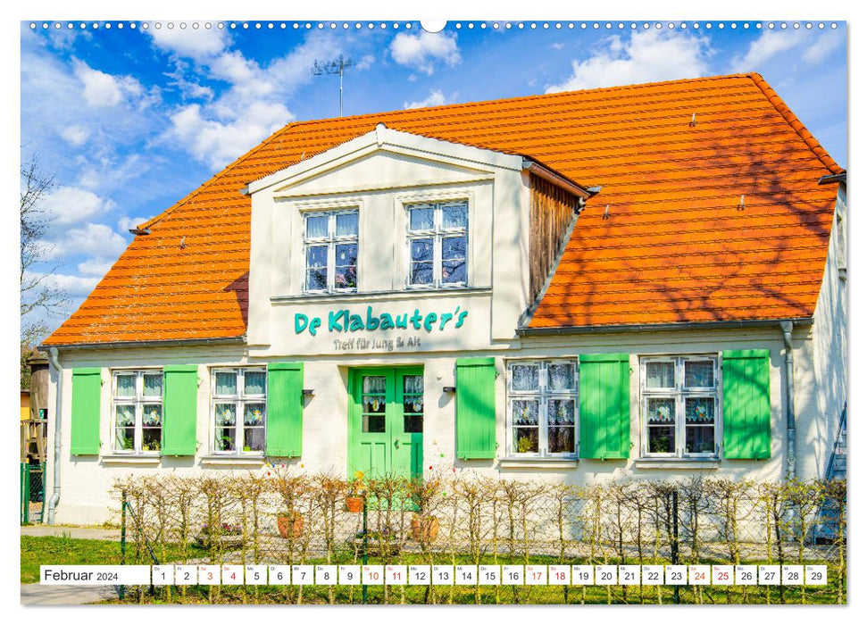 Wustrow Impressionen (CALVENDO Wandkalender 2024)