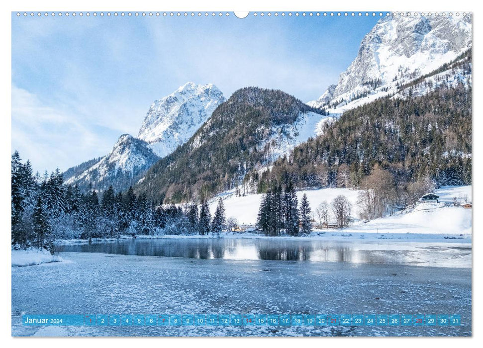 Winter ist die schönste Zeit (CALVENDO Premium Wandkalender 2024)