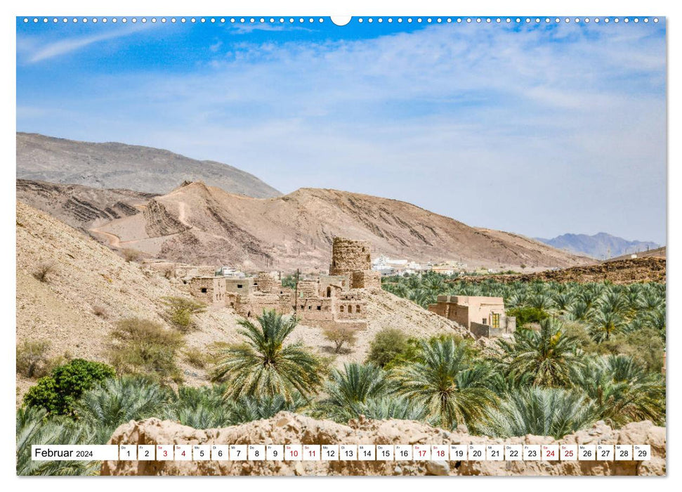 Oman - Pearl of the Orient (CALVENDO wall calendar 2024) 