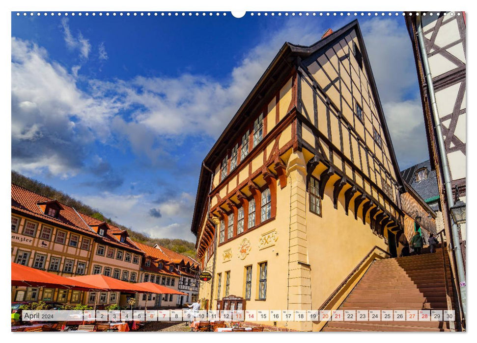 Harz of the South and West (CALVENDO Premium Wall Calendar 2024) 