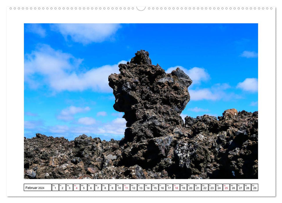 Lanzarote - Nationalpark Timanfaya (CALVENDO Premium Wandkalender 2024)