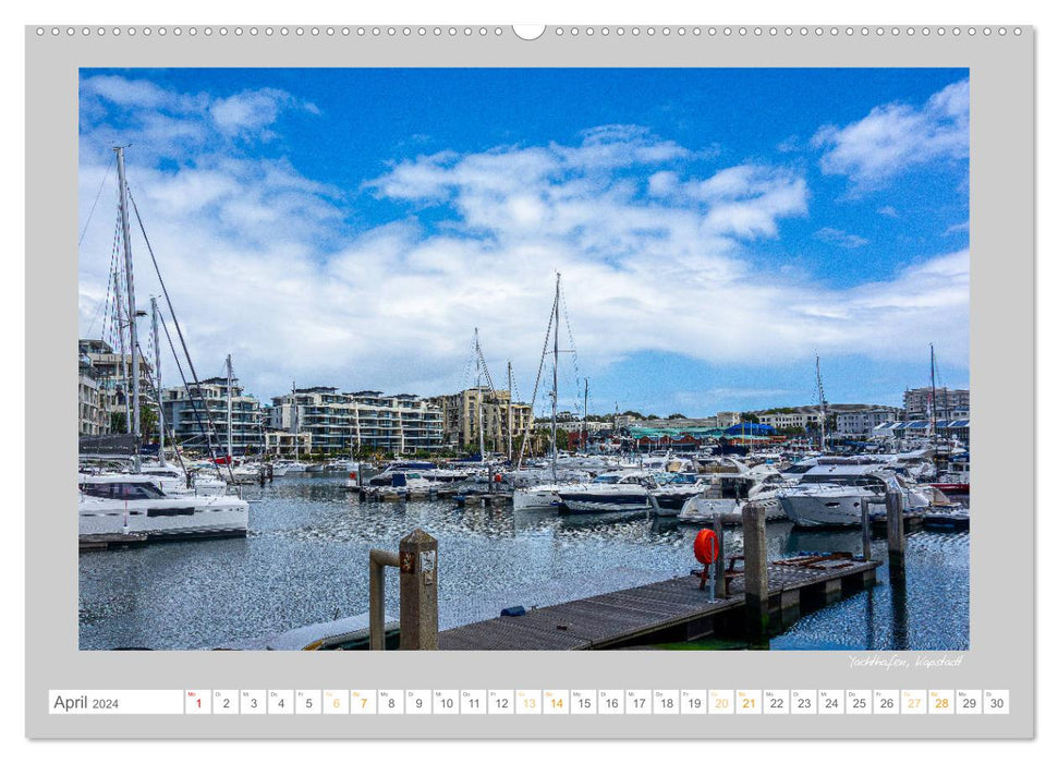 Cape Town, a place of longing (CALVENDO Premium Wall Calendar 2024) 