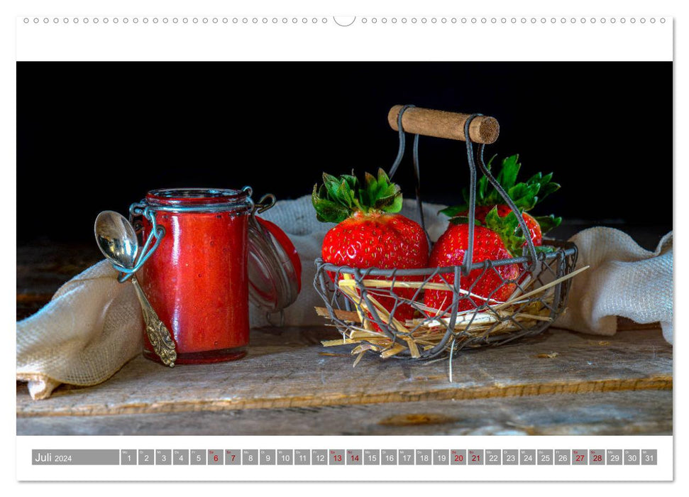 Elixir of life fruit and vegetables (CALVENDO Premium Wall Calendar 2024) 