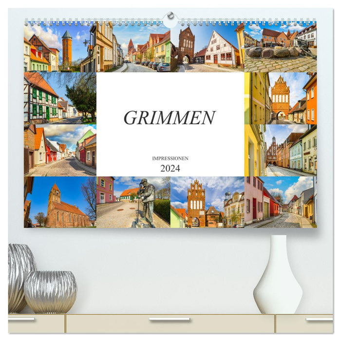Grimmen Impressionen (CALVENDO Premium Wandkalender 2024)