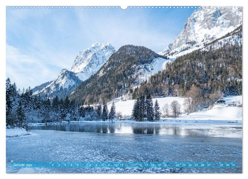 Winter ist die schönste Zeit (CALVENDO Wandkalender 2024)