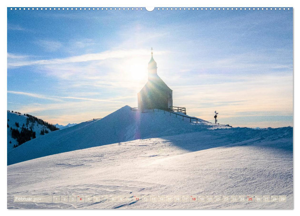 Winter is the most beautiful time (CALVENDO wall calendar 2024) 