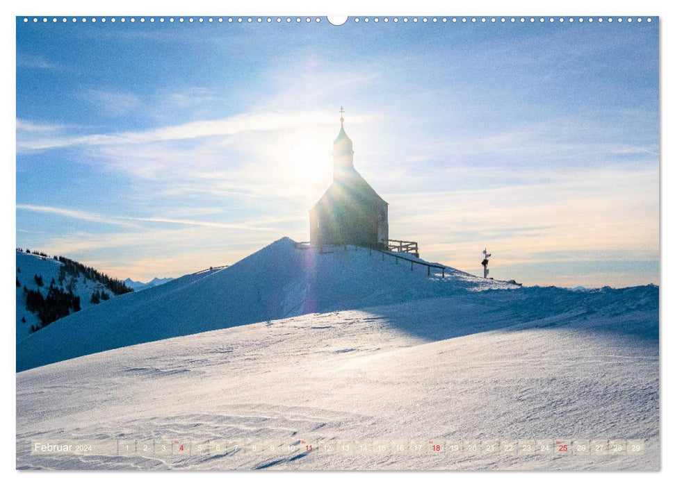 Winter ist die schönste Zeit (CALVENDO Wandkalender 2024)