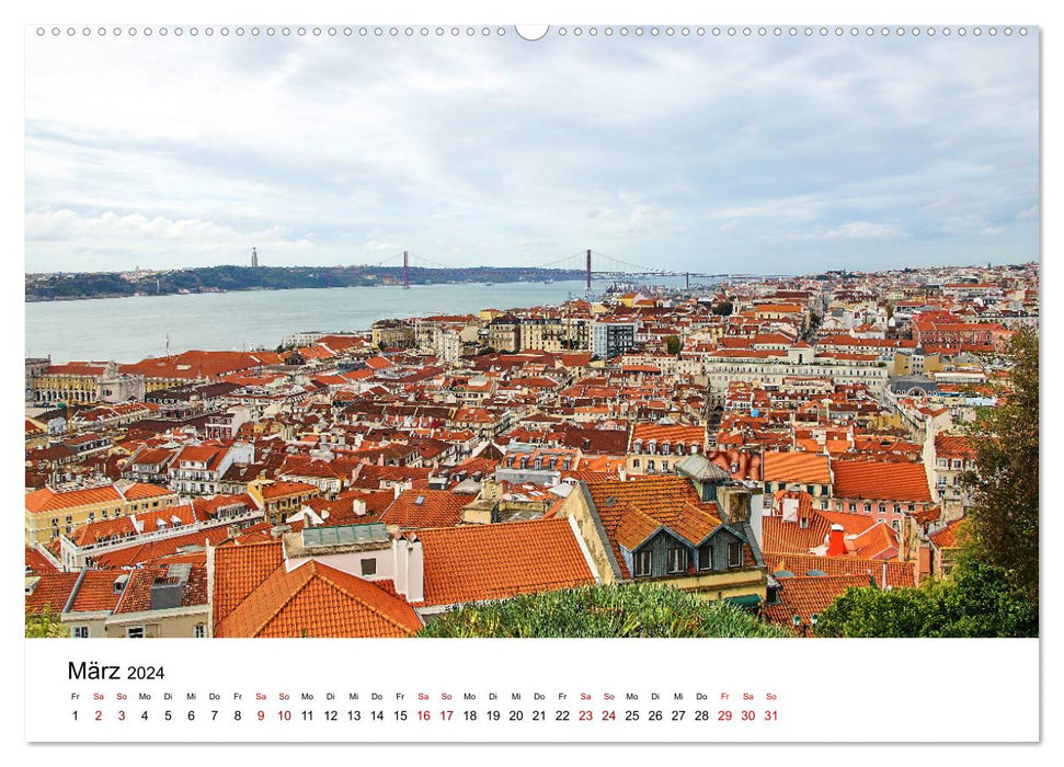 Unique Portugal (CALVENDO Premium Wall Calendar 2024) 