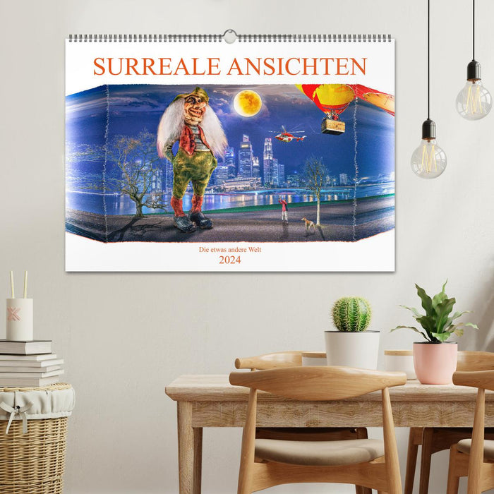 Surreal views (CALVENDO wall calendar 2024) 
