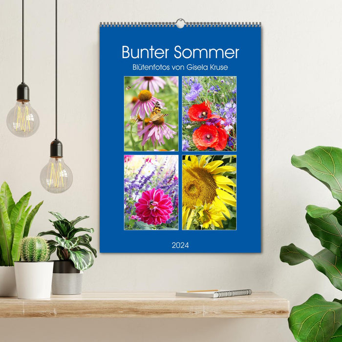 Colorful summer (CALVENDO wall calendar 2024) 