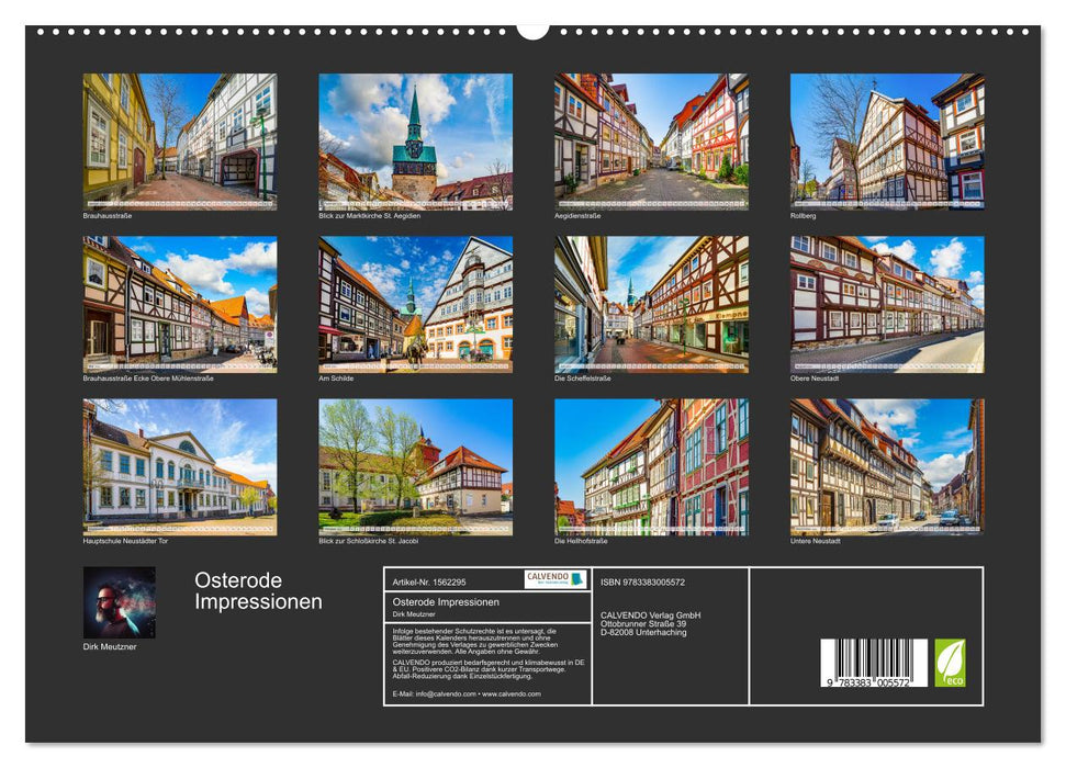 Osterode Impressions (CALVENDO Premium Wall Calendar 2024) 
