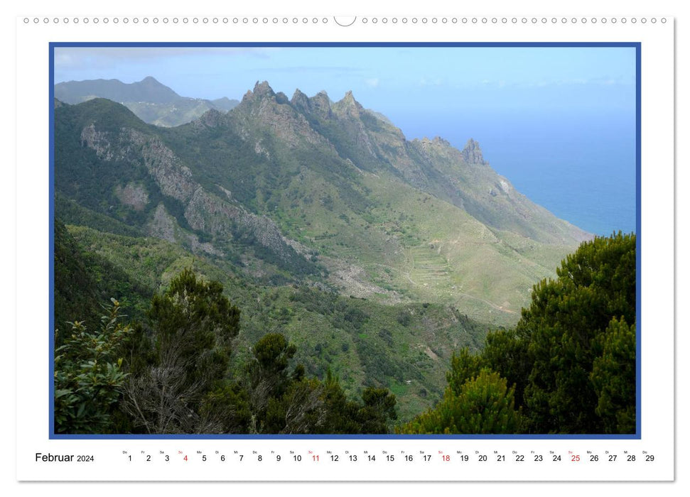 Tenerife - L'île dans le vent (Calendrier mural CALVENDO 2024) 