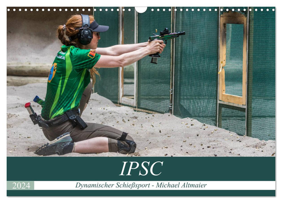 IPSC - Dynamischer Schießsport (CALVENDO Wandkalender 2024)