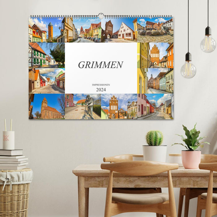 Grimmen Impressions (CALVENDO Wall Calendar 2024) 