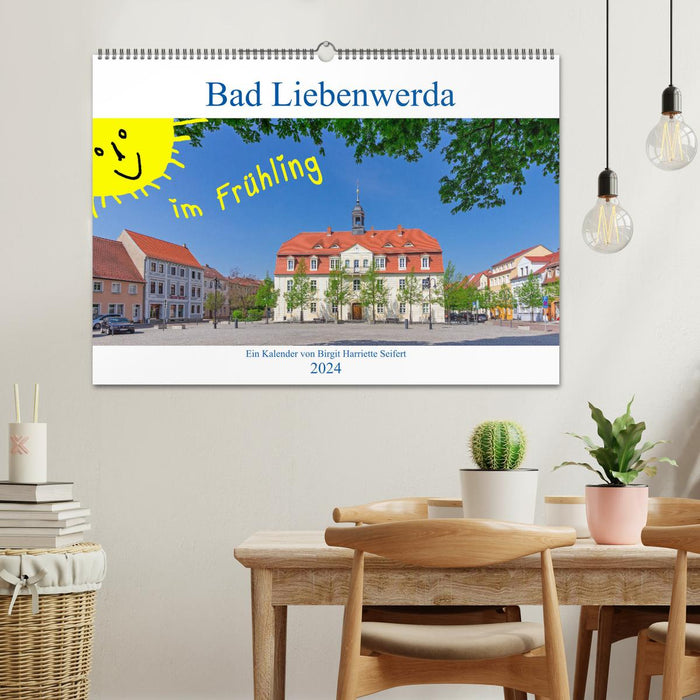 Bad Liebenwerda in spring (CALVENDO wall calendar 2024) 