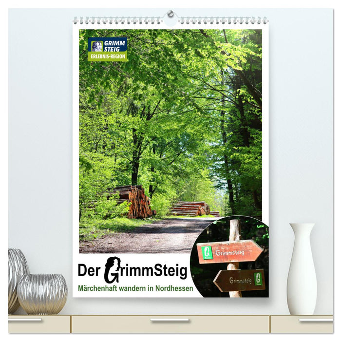 The Grimmsteig (CALVENDO Premium Wall Calendar 2024) 