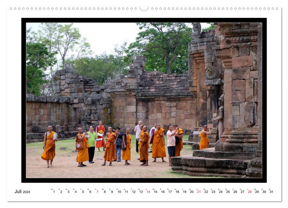 Thailand - auf stillen Wegen (CALVENDO Premium Wandkalender 2024)