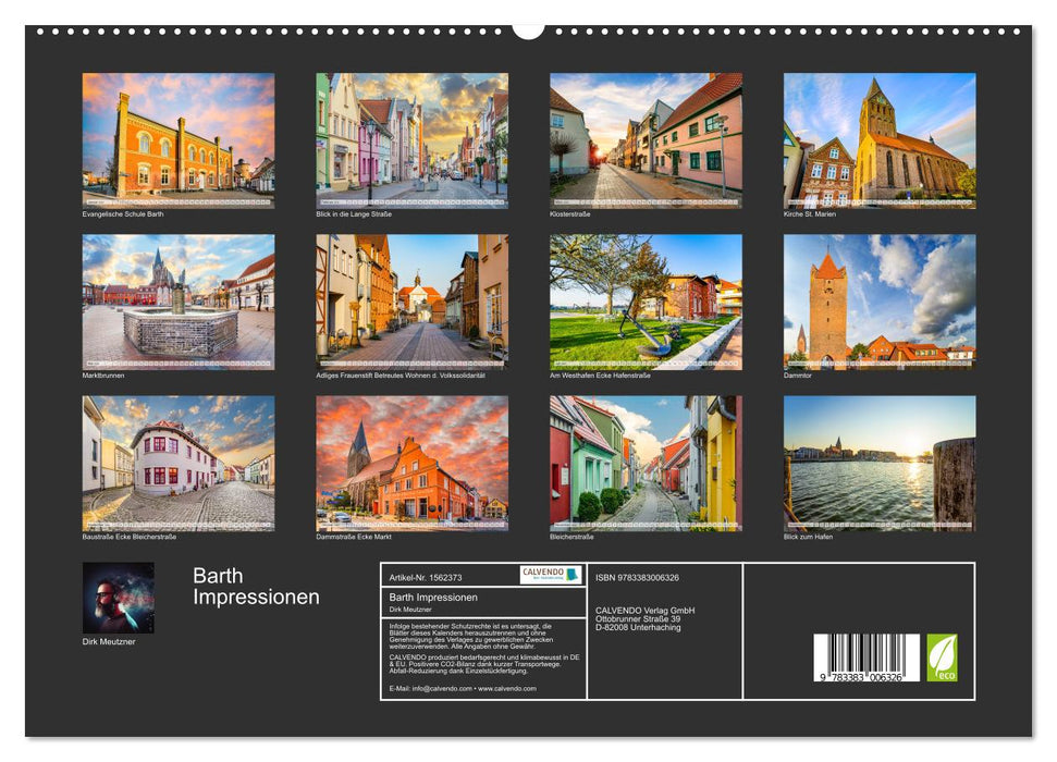 Barth Impressionen (CALVENDO Premium Wandkalender 2024)