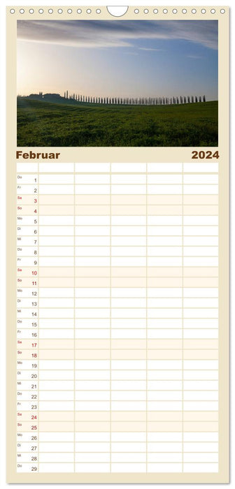 Toskana 2024 (CALVENDO Familienplaner 2024)