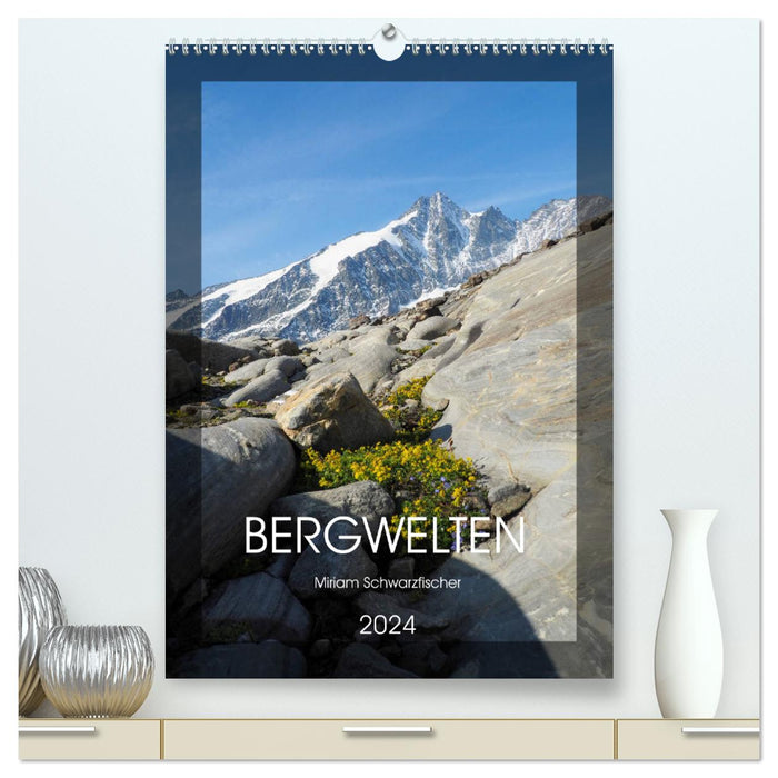 Mountain Worlds Wall Calendar (CALVENDO Premium Wall Calendar 2024) 