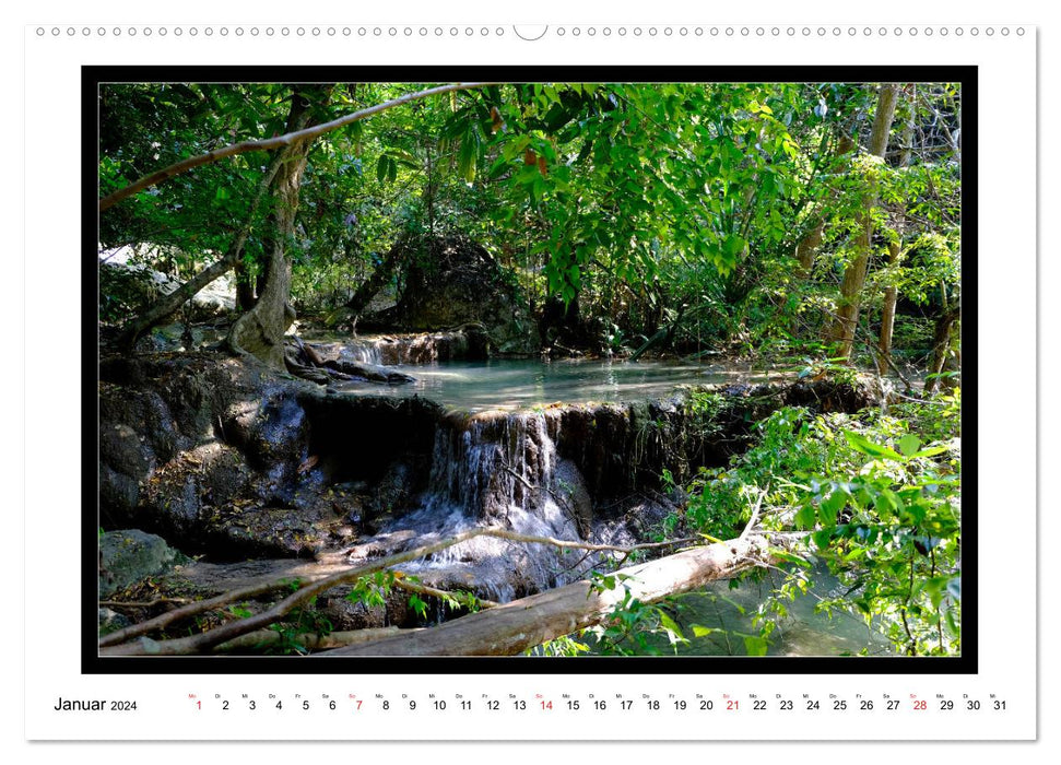 Thailand - on quiet paths (CALVENDO wall calendar 2024) 