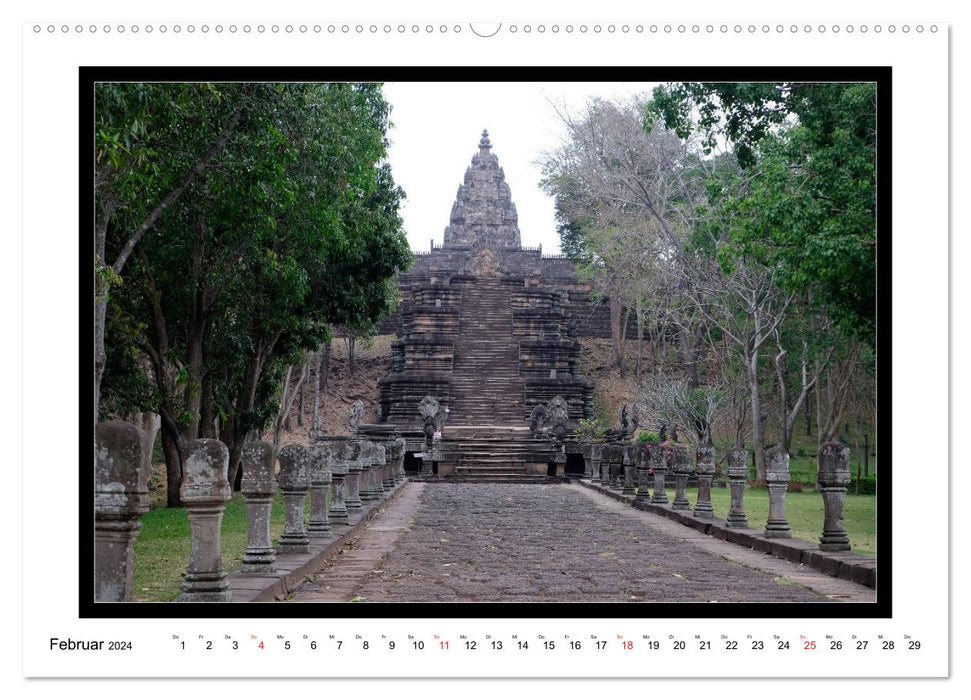 Thailand - on quiet paths (CALVENDO wall calendar 2024) 