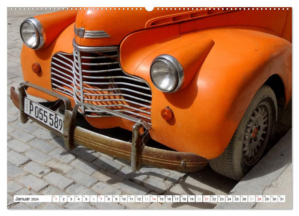 Chevy Faces – Le visage d'une légende automobile 1940-1959 (calendrier mural CALVENDO Premium 2024) 