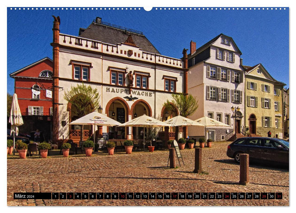 City views of Wetzlar, the historic old town (CALVENDO Premium Wall Calendar 2024) 