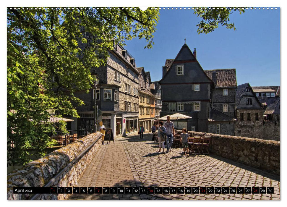 Stadtansichten Wetzlar, die historische Altstadt (CALVENDO Premium Wandkalender 2024)