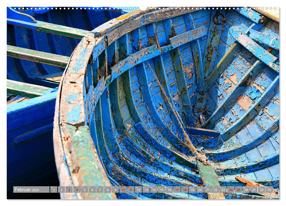 Ahoy! Boats and ships (CALVENDO Premium Wall Calendar 2024) 