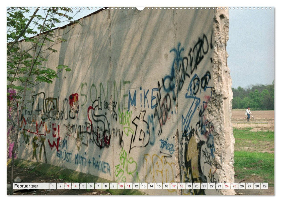 Chute du mur de Berlin 1989 – 1990 (calendrier mural CALVENDO 2024) 