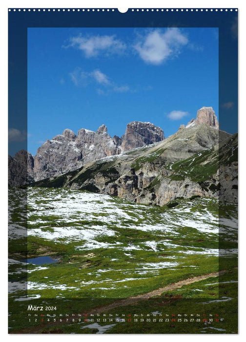 Bergwelten Wandkalender (CALVENDO Wandkalender 2024)