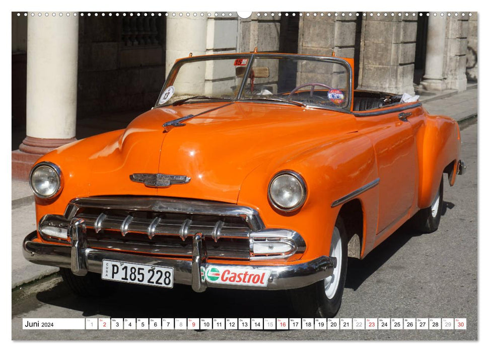 Chevy Gesichter - Das Antlitz einer Auto-Legende 1940 - 1959 (CALVENDO Wandkalender 2024)
