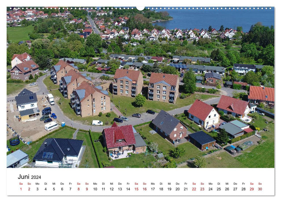 Sternberg dans le Mecklembourg - photos aériennes de Markus Rein (Calvendo Premium Wall Calendar 2024) 