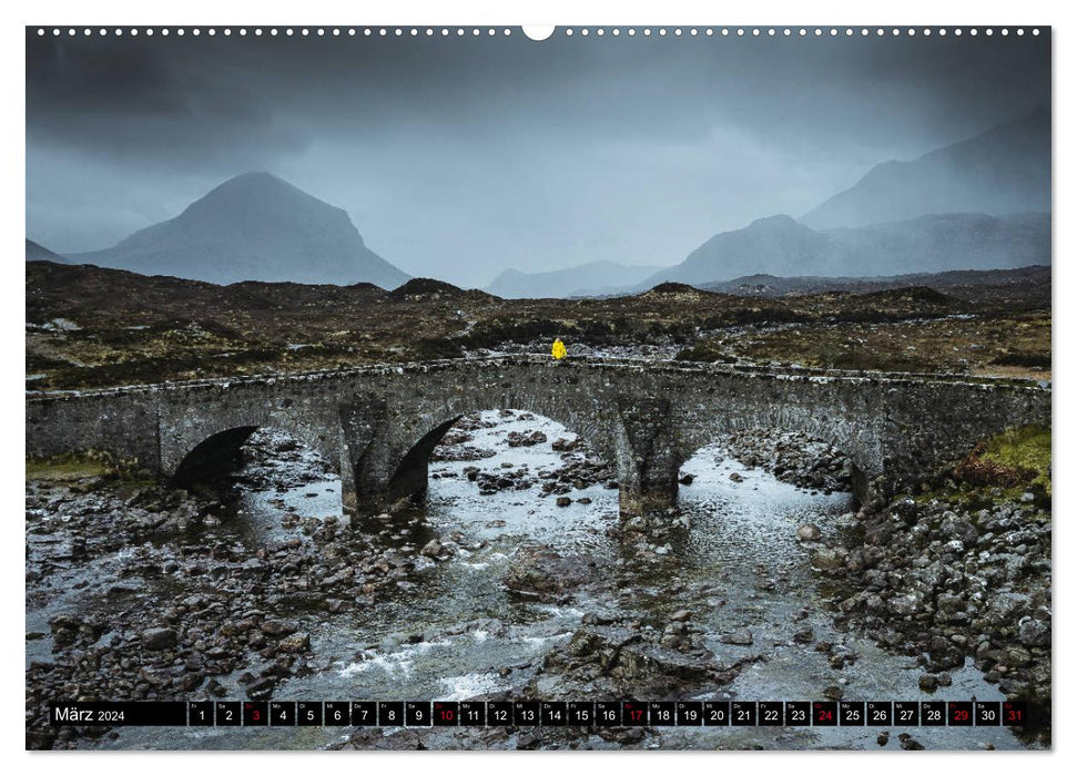 Isle of Skye - so schön kann schlechtes Wetter sein (CALVENDO Premium Wandkalender 2024)