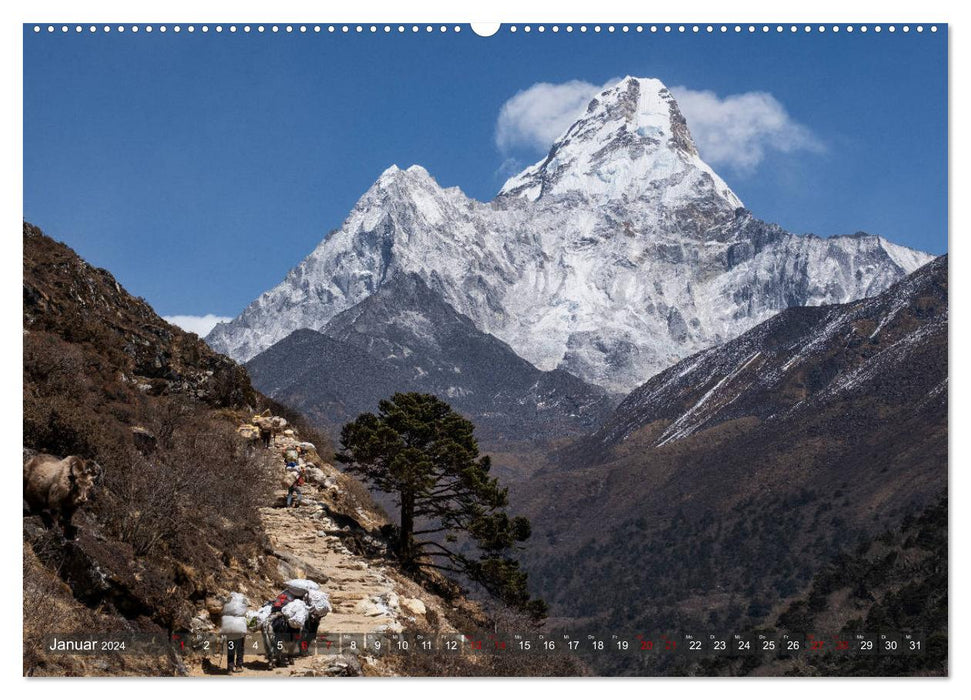 Himalaya Ama Dablam (CALVENDO Premium Wandkalender 2024)
